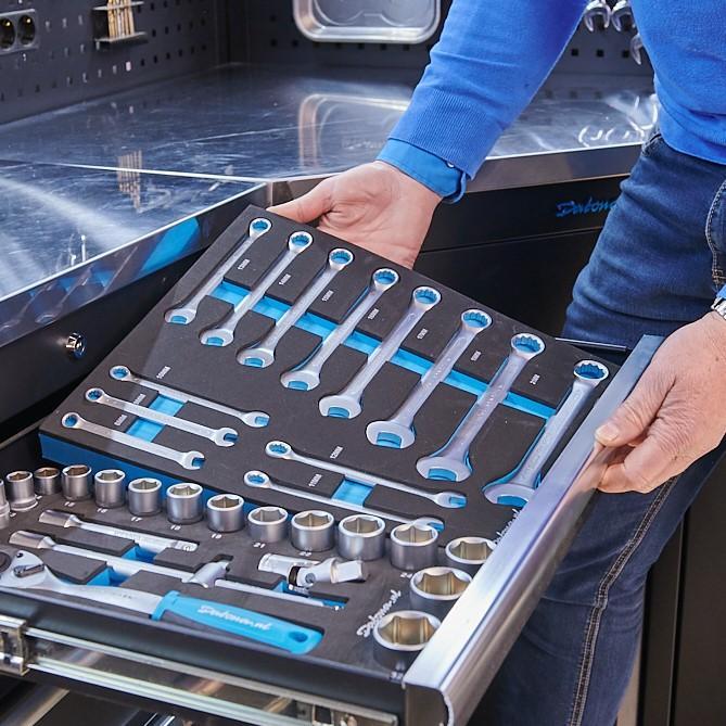Datona Ring-steeksleutelset 13-delig in Plus softmodule -, Doe-het-zelf en Bouw, Gereedschap | Handgereedschap, Ophalen of Verzenden