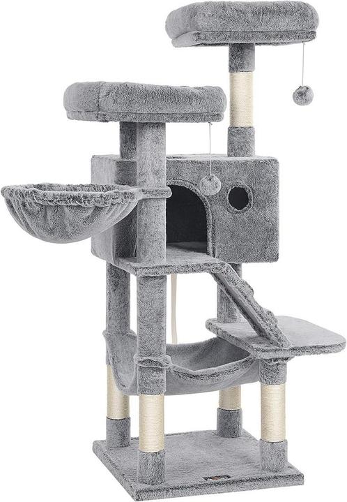 Krabpaal Kattenboom Met Zachte Bekleding Grijsblauw, Animaux & Accessoires, Accessoires pour chats, Enlèvement ou Envoi