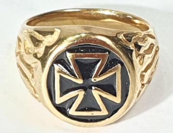 4 Anillos de Fe - Cruz Latina, Cruz Legion, Memento Mori en