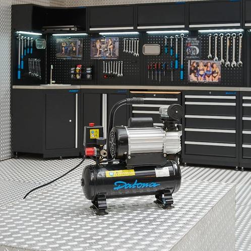 Datona Compressor voor tackers - 6L - 230V - Datona, Doe-het-zelf en Bouw, Compressors, Ophalen of Verzenden