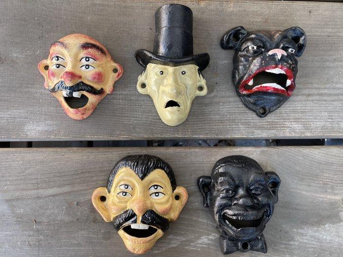 Flessenopener (5) - Gietijzer, Antiek en Kunst, Curiosa en Brocante