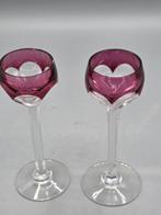 Val Saint Lambert - Verre à vin (2) - Cristal