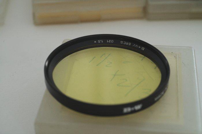 Heliopan; B + W; 9 x 58mm filter E58 (schroef) Appareil, Audio, Tv en Foto, Fotocamera's Analoog