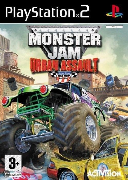 Monster Jam Urban Assault (ps2 tweedehands game), Games en Spelcomputers, Games | Sony PlayStation 2, Ophalen of Verzenden