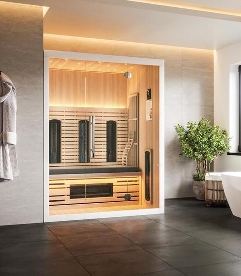 MEGA PROMO: Infrarood sauna / infraroodcabines THERAPEUTISCH, Sport en Fitness, Sauna, Infrarood, Complete sauna, Nieuw, Ophalen of Verzenden
