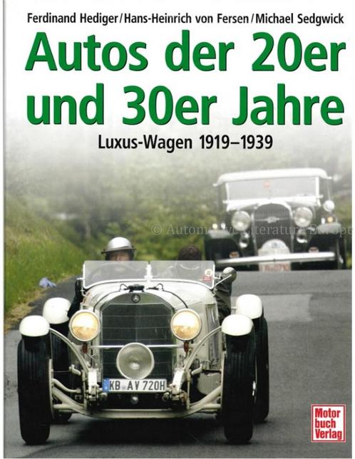 AUTOS DER 20er UND 30er JAHRE, LUXUS-WAGEN 1919-1939, Livres, Autos | Livres