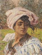 Leonardo Bazzaro (1853-1937) - Contadina