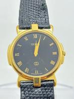 Gucci - 3400F M Gold Plated Black Dial Mens Watch - Sans, Nieuw