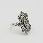 Argent, Argent sterling 925 & marcasite - Bague - Cocktail