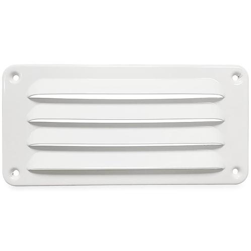 Aluminium schoepenrooster opbouw 180 x 90mm - WIT (1-1809W), Doe-het-zelf en Bouw, Ventilatie en Afzuiging, Nieuw, Verzenden
