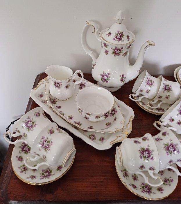 Royal Albert - Koffieservies (18) - Porselein, Antiek en Kunst, Antiek | Meubels | Tafels