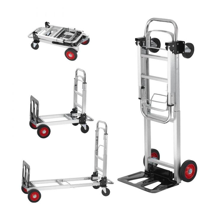 TM 2-in-1 steekwagen opvouwbaar 113/181 kg laadvermogen, Auto diversen, Autogereedschap, Verzenden