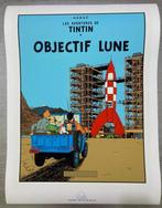 Hergé - 1 Silkscreen - Tintin - Tintin objectif lune - 1985, Nieuw