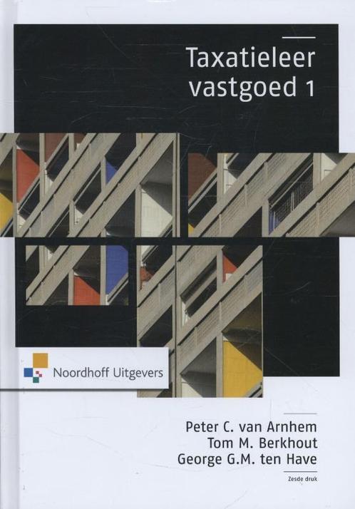 Taxatieleer vastgoed / 1 9789001823795 Peter van Arnhem, Boeken, Schoolboeken, Zo goed als nieuw, Verzenden