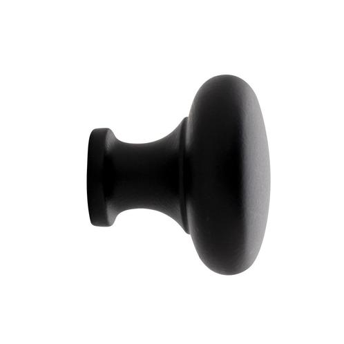 Meubelknop 38 mm in mat zwart, Doe-het-zelf en Bouw, Hang- en Sluitwerk, Overige typen, Nieuw, Koper of Messing, Ophalen of Verzenden