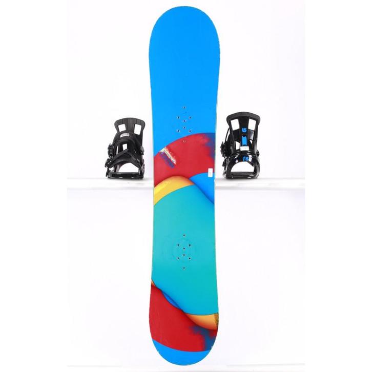 135 kinder snowboard BURTON CUSTOM SMALLS, FLYING-V, BLUE/re, Sport en Fitness, Snowboarden, Verzenden