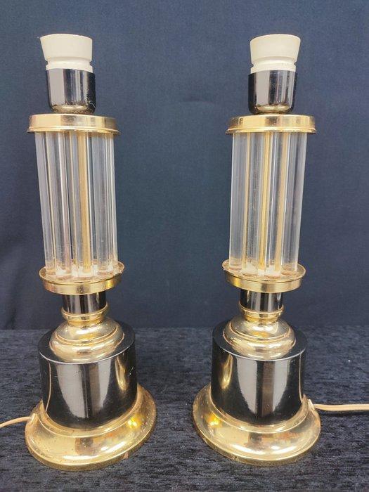 vintage 1970 decoracion clasica - Tafellamp - Kristal,, Antiek en Kunst, Curiosa en Brocante