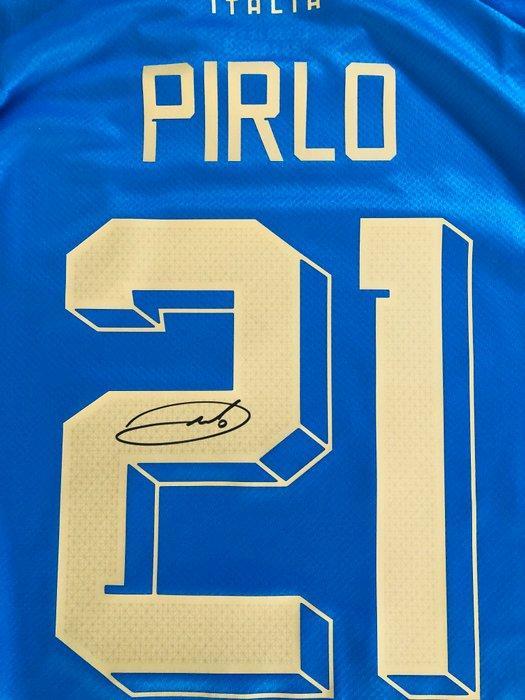 Andrea Pirlo - Maillot domicile officiel signé de lItalie, Verzamelen, Overige Verzamelen