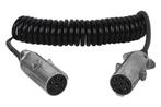 Cojali 7 Pins Type-N (ISO 1185) Spiraalkabel Trailer, Verzenden, Nieuw