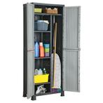 vidaXL Opbergkast 68x39x171,5 cm kunststof, Huis en Inrichting, Verzenden, Nieuw