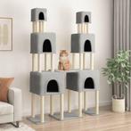 vidaXL Kattenmeubel met sisal krabpalen 199 cm lichtgrijs, Dieren en Toebehoren, Katten-accessoires, Verzenden, Nieuw