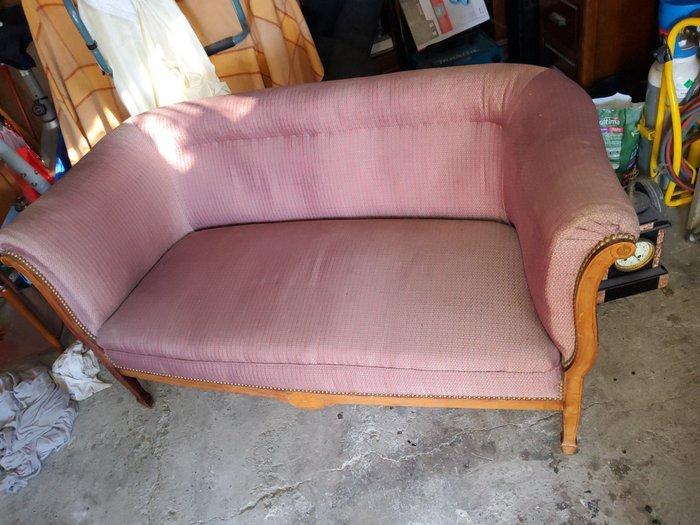 Sofa - Hout, Textiel, Antiek en Kunst, Curiosa en Brocante