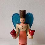 Kerstbeeldje - Lichterengel - Hout - Großer Engel jaren 1950, Diversen, Kerst, Nieuw