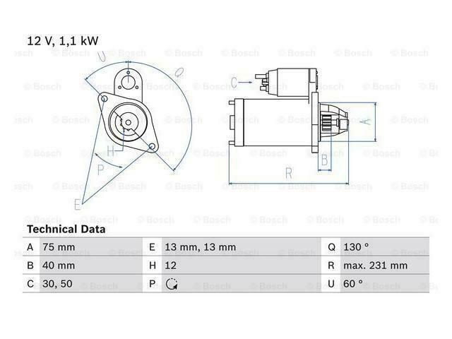 Startmotor, Autos : Pièces & Accessoires, Moteurs & Accessoires, Enlèvement ou Envoi