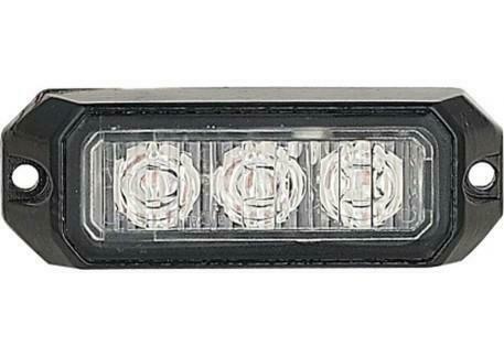 ORANJE bumper flitser - E keurmerk - R10 - 3 LED, Auto-onderdelen, Verlichting, Verzenden