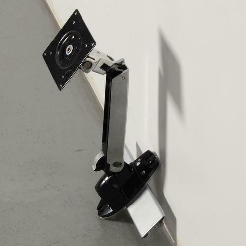 Ergotron computerarm, zwart / chroom, Huis en Inrichting, Bureaus, Gebruikt, Ophalen of Verzenden
