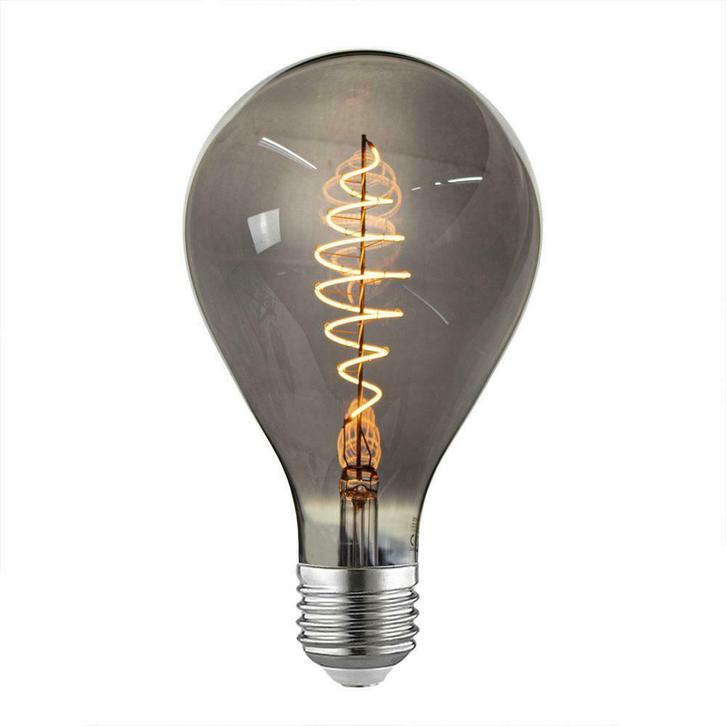 LED Filament lamp Smoked XXL 8.5 Watt Dimbaar Extra warm, Huis en Inrichting, Lampen | Losse lampen, Nieuw, E27 (groot), Verzenden