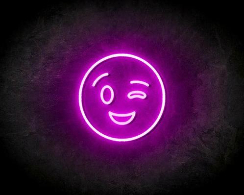 BLINK SMILEY neon sign - LED neon reclame bord, Articles professionnels, Horeca | Autre, Envoi