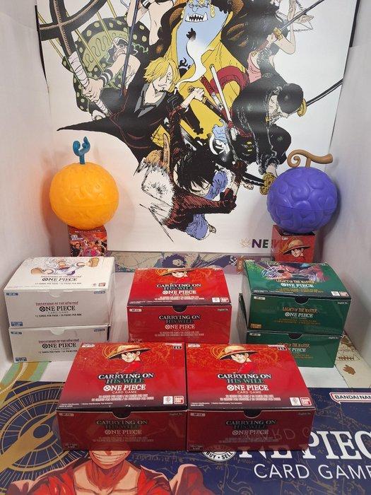 Bandai - 3000 Card - One Piece - Monkey D. Luffy 8x One, Hobby en Vrije tijd, Verzamelkaartspellen | Overige