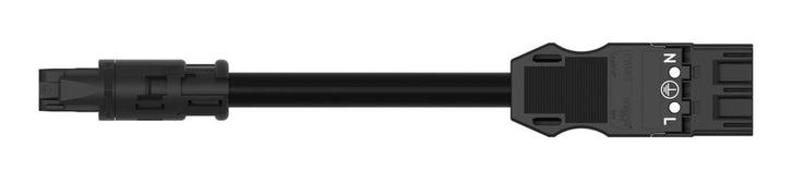 Câble Dadaptateur Wago Midi Eca 4M Noir 3x2.5mm -, Doe-het-zelf en Bouw, Elektriciteit en Kabels, Verzenden