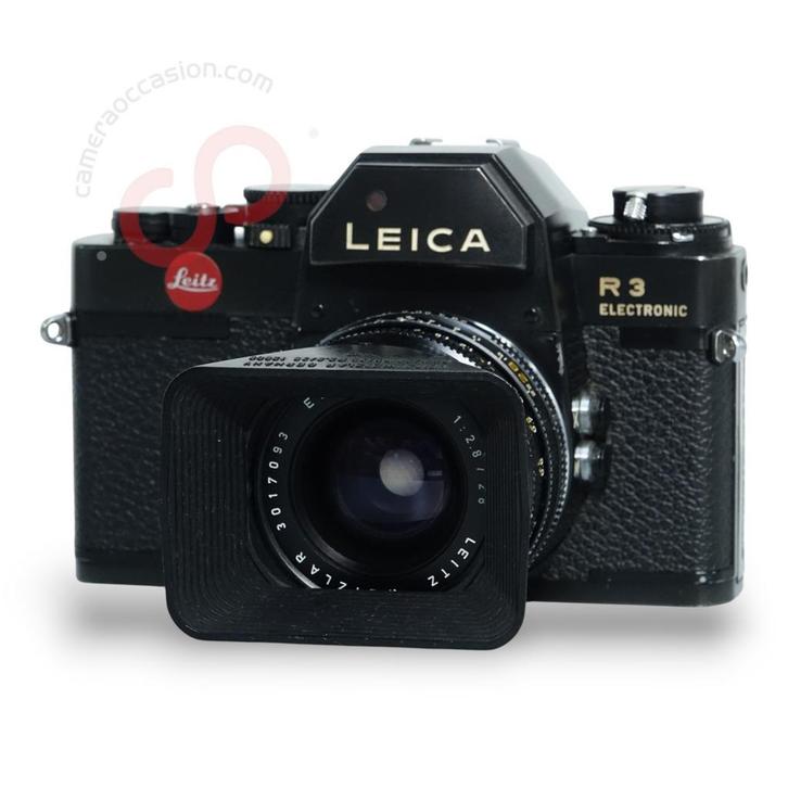 Leica R3 Electronic + Leica Elmarit - R 28mm 2.8 11 204 -..., Audio, Tv en Foto, Fotocamera's Digitaal, Gebruikt, Overige Merken