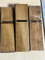 Vintage Japanese Woodworking Plane Kanna Set of 3 -