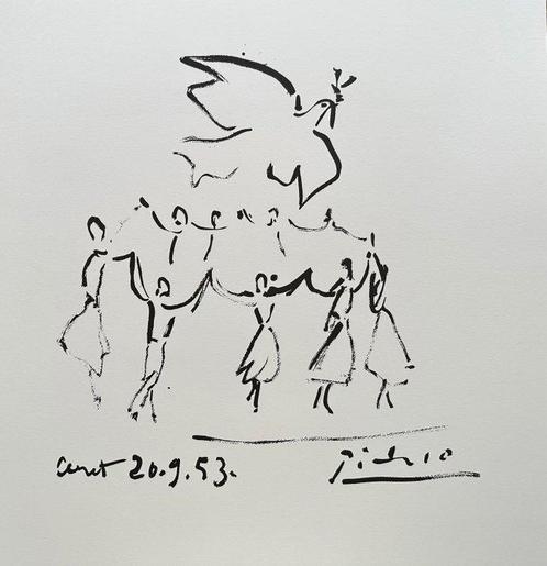 Pablo Picasso (1881-1973) - Colombe de la paix, Antiek en Kunst, Antiek | Overige Antiek