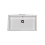 Bieden: Scarabeo Ceramic Undermount Sink 50cm White - Durab, Ophalen of Verzenden, Nieuw