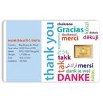 Tsjaad. 3000 Francs 1/1000 oz 999 Fine Gold 3000 CFA Francs