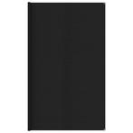 vidaXL Tenttapijt 400x400 cm HDPE zwart