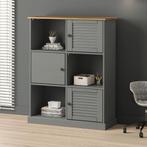 vidaXL Boekenkast VIGO 90x35x114,5 cm massief grenenhout, Huis en Inrichting, Kasten | Boekenkasten, Verzenden, Nieuw