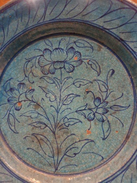 Prachtig gerecht. - Keramiek - Pakistan - 19e eeuw, Antiek en Kunst, Kunst | Niet-Westerse kunst