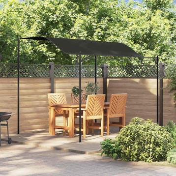 vidaXL Zonneluifel 3x2,4 m antraciet, Verzenden