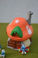Peyo - Figuur - 32 x diverse vintage Smurfen met huis (33) -, Antiek en Kunst