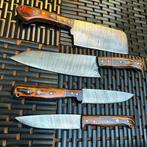Keukenmes - Chefs knife - Damast, 4, van soort keukenmessen