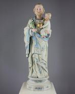 Figurine - Jozef met Kind - Biscuit de porcelaine, Antiek en Kunst