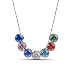 Tweedekans | Yolora Dames Ketting met Hanger - 7 Gekleurde, Ophalen of Verzenden, Nieuw
