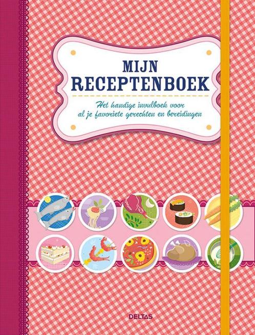 Mijn receptenboek (rood) 9789044751246, Livres, Livres de cuisine, Envoi