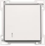 Niko Hotel Kaart Schakelaar Afdekking Wit - 101-61901, Verzenden, Nieuw