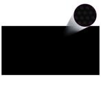 vidaXL Zwembadhoes 975x488 cm PE zwart, Verzenden